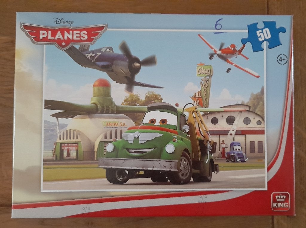 Disney Planes 4+, Ophalen of Verzenden, 10 tot 50 stukjes, Gebruikt, 4 tot 6 jaar