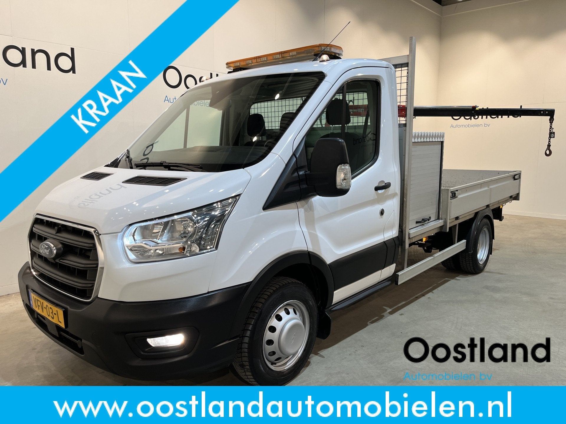 Ford Transit 350 2.0 TDCI L2 Trend RWD Open Laadbak / Maxili, 4 cilinders, Met garantie (alle), Bedrijf, Onderhoudsboekje