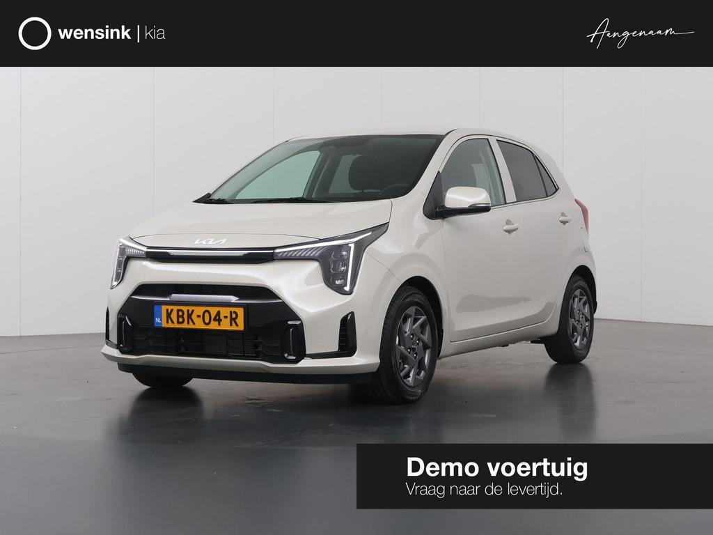 Kia Picanto 1.0 DPI DynamicPlusLine | 4-zits | Parkeersensor, Auto's, Kia, Voorwielaandrijving, Stof, 63 pk, Beige