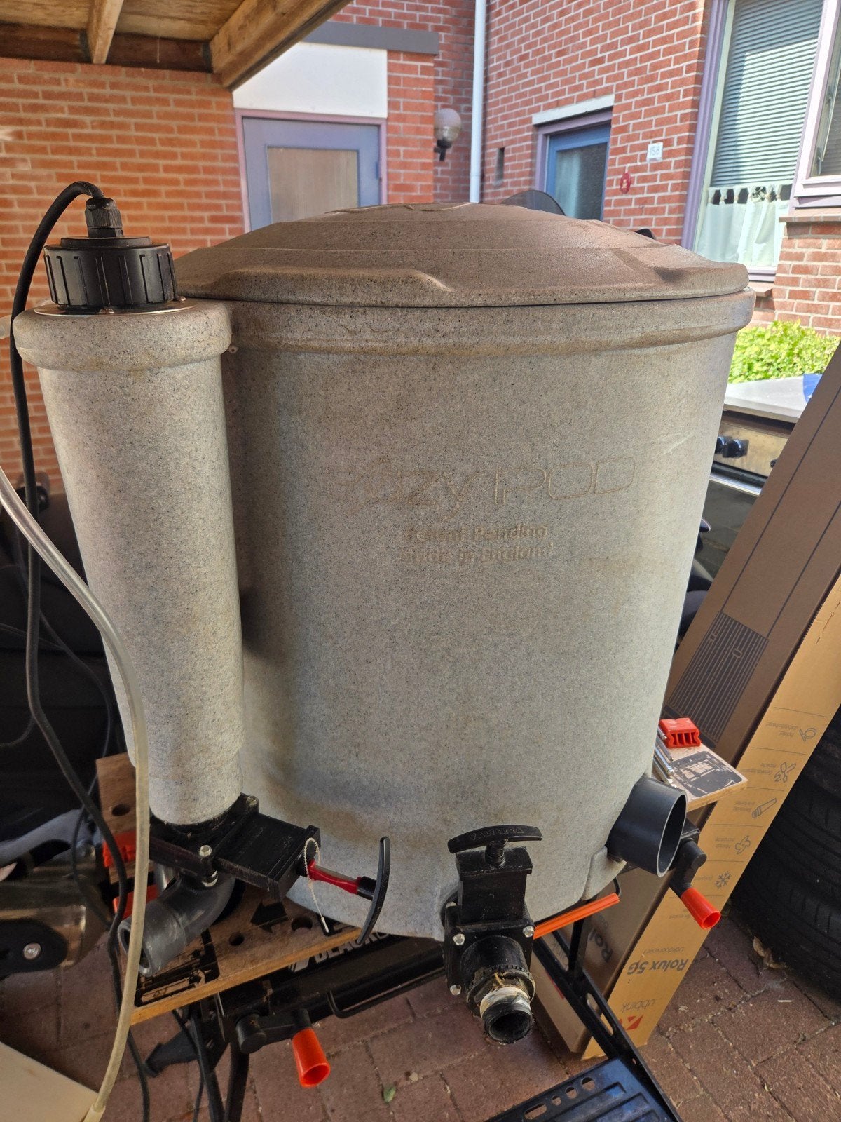 Eazy pod met UV filter en extra schuifkraan, Ophalen, Gebruikt