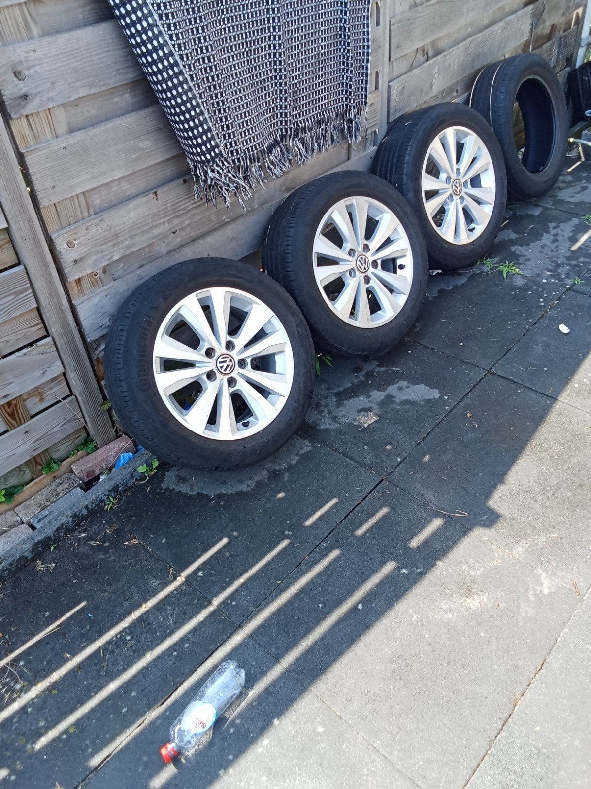 2 zomer banden 205/55/16, Ophalen, Volkswagen