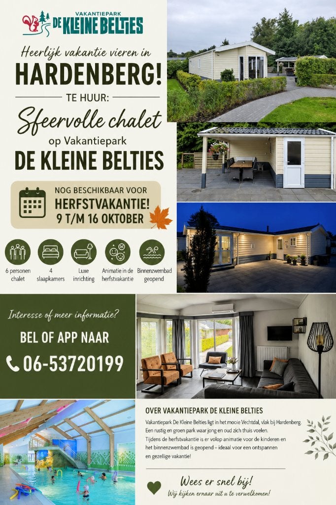 Luxe 6 persoons chalet op de Kleine Belties