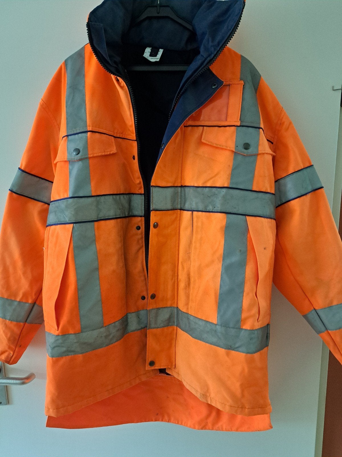 Werk regenpak maat M met reflectie, Tuin en Terras, Ophalen, Gebruikt, Heren, Overall