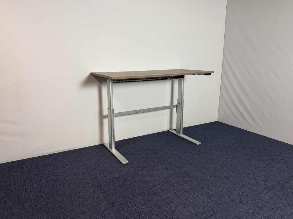 280 x Zit/sta bureau Actiforce - nieuw blad naar keuze, Ophalen, Zit-sta bureau, Gebruikt, Elektrisch