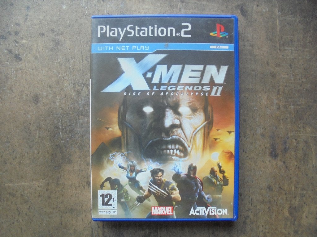 X-Men Legends 2 Rise Of Apocalypse voor PS2 (zie foto's), Avontuur en Actie, Gebruikt, 1 speler, Ophalen of Verzenden