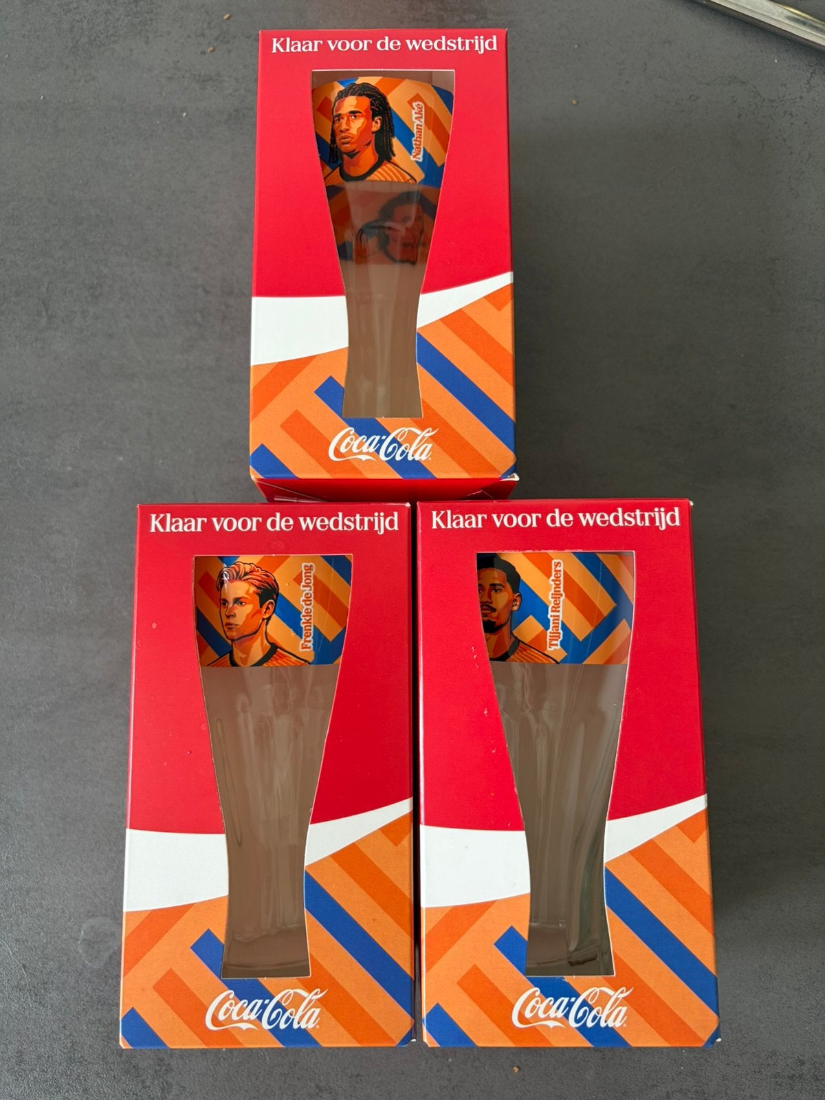 WK Coca Cola glazen - ruilen, Ophalen, Nieuw, Overige typen