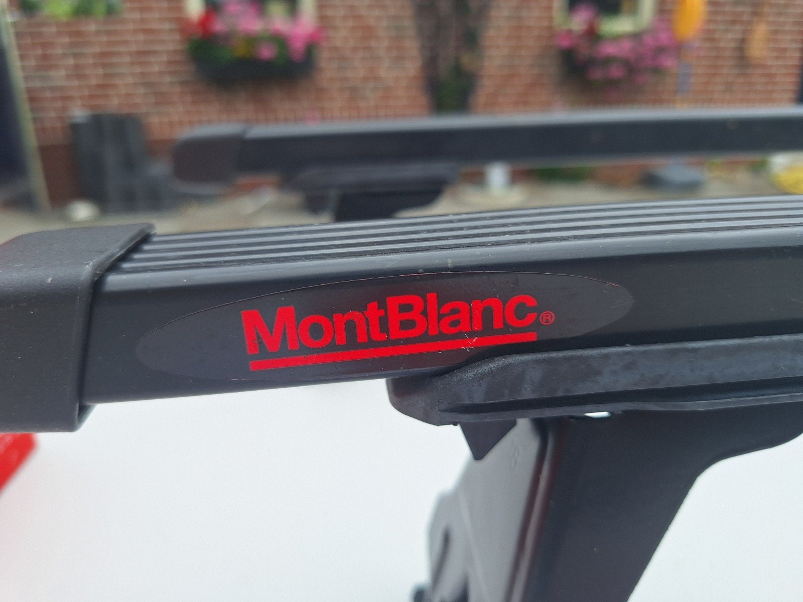 MontBlanc dakdragers fix point aansluiting, Auto diversen, Dakkoffers, Gebruikt, Ophalen