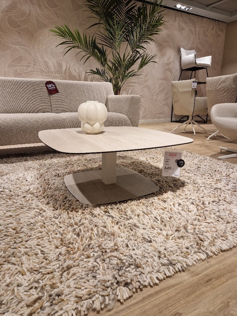 Montel salontafel Travis, Ophalen, Overige materialen, 50 tot 100 cm, Vierkant
