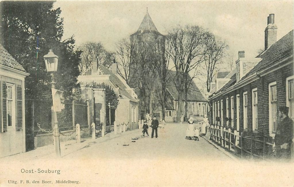 378-282-007 Oost Souburg, Verzenden, Voor 1920, Zeeland