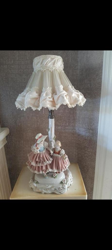 Capodimonte schemerlamp, Ophalen of Verzenden