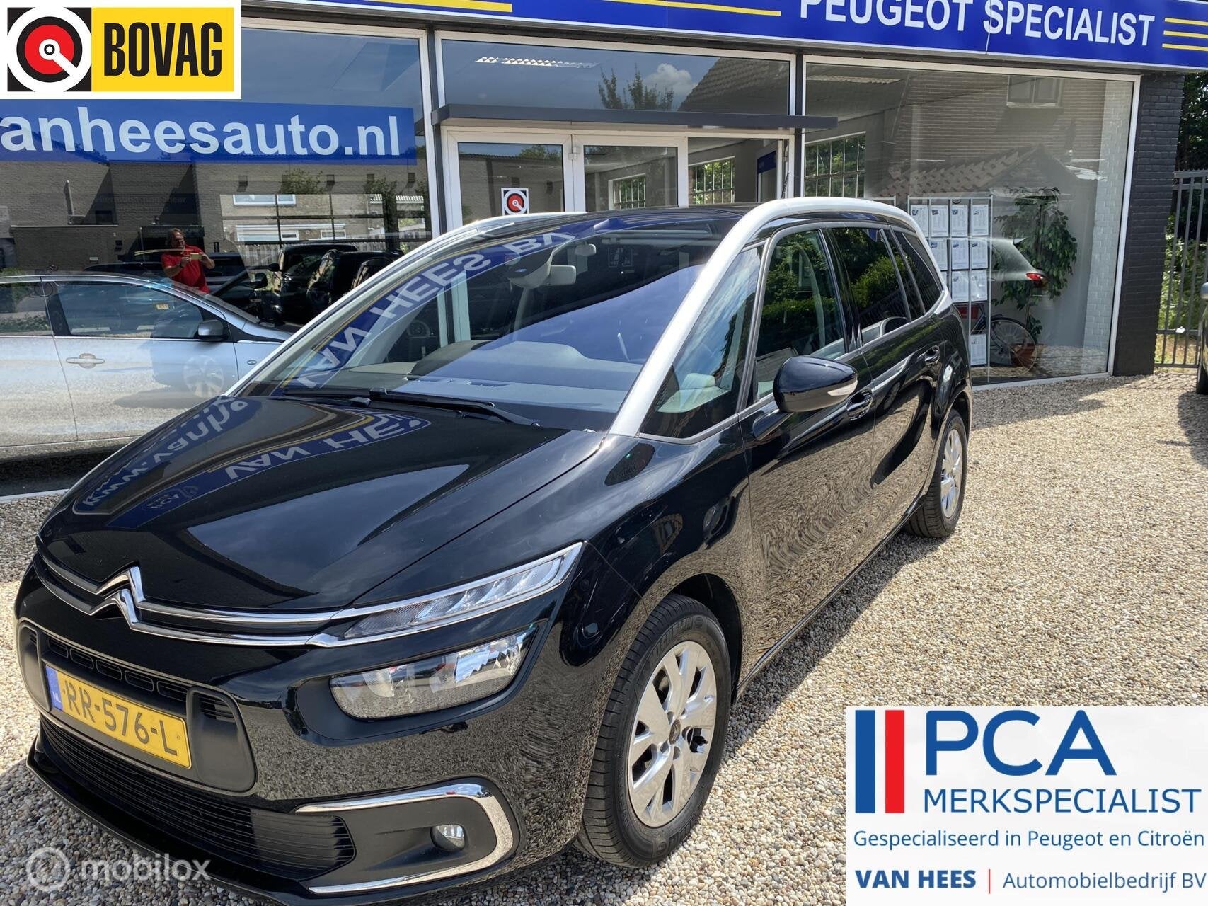 Citroen C4 Grand Picasso 1.2 PureTech Shine volleer massage, Auto's, Citroën, Gebruikt, 1199 cc, Met garantie (alle), 7 stoelen