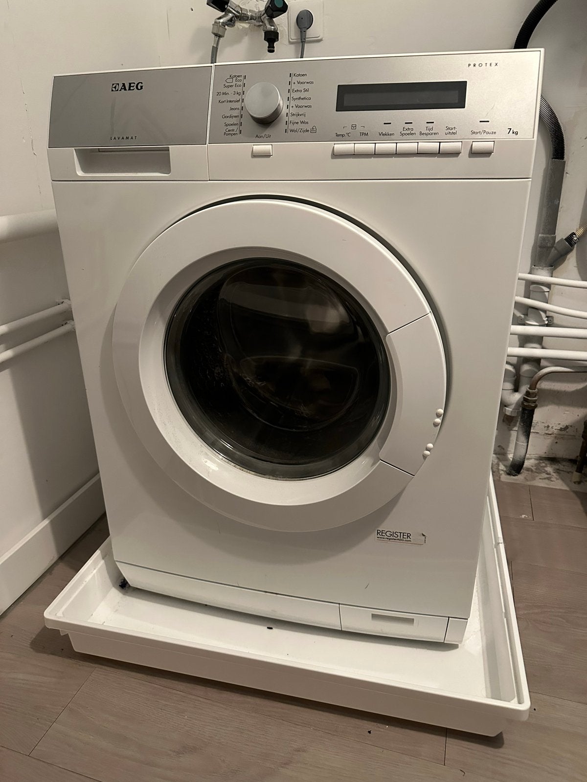 AEG Lavamat ProTex L76672FL - Defect (E40 storing), Ophalen, 6 tot 8 kg, 1600 toeren of meer, Voorlader