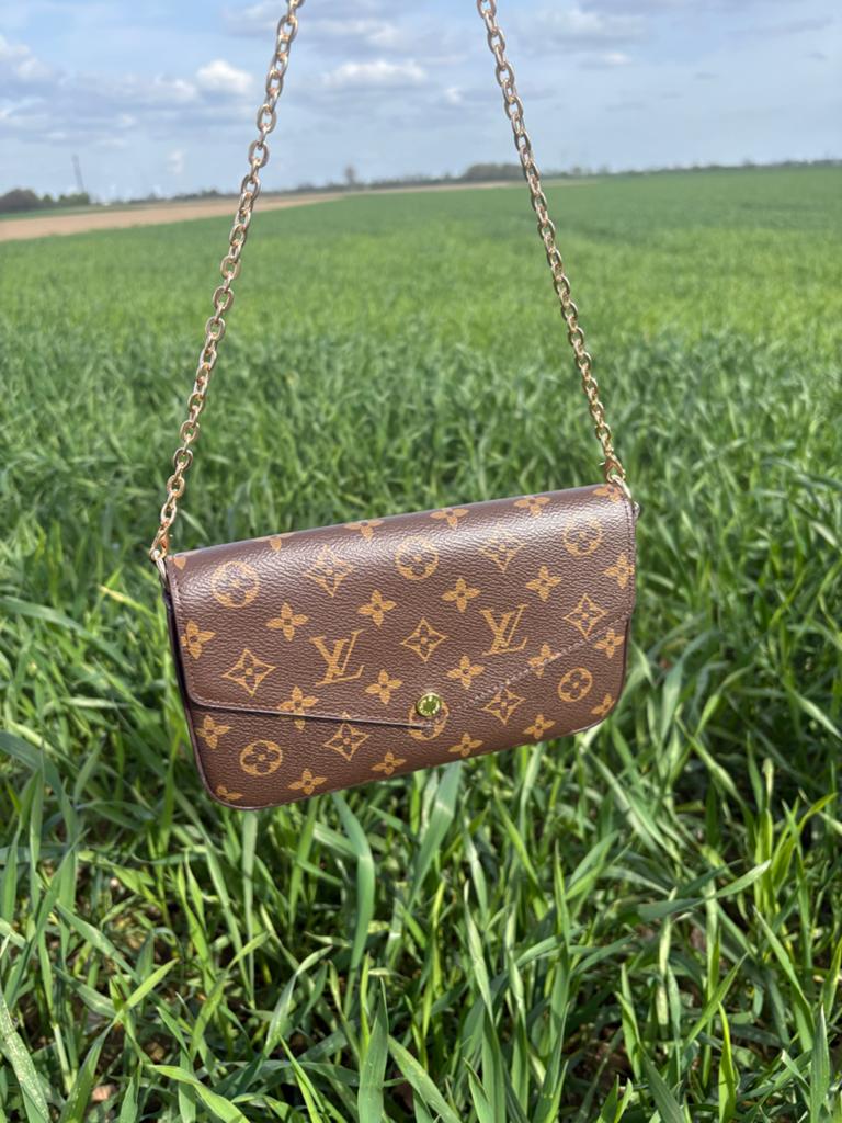 Louis Vuitton Pochette Félicie Monogram, Sieraden, Tassen en Uiterlijk, Tassen | Damestassen, Zo goed als nieuw, Schoudertasje