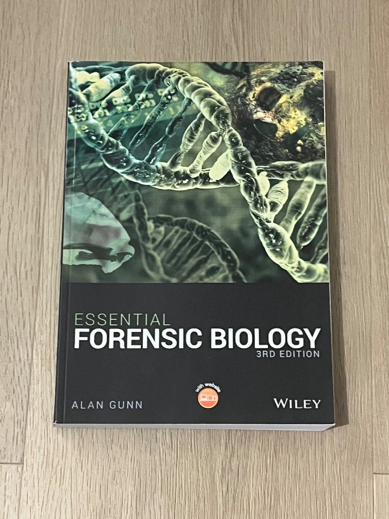 Essential Forensic Biology 3rd edition, Boeken, Overige wetenschappen, Ophalen of Verzenden, Zo goed als nieuw, Alan Gunn