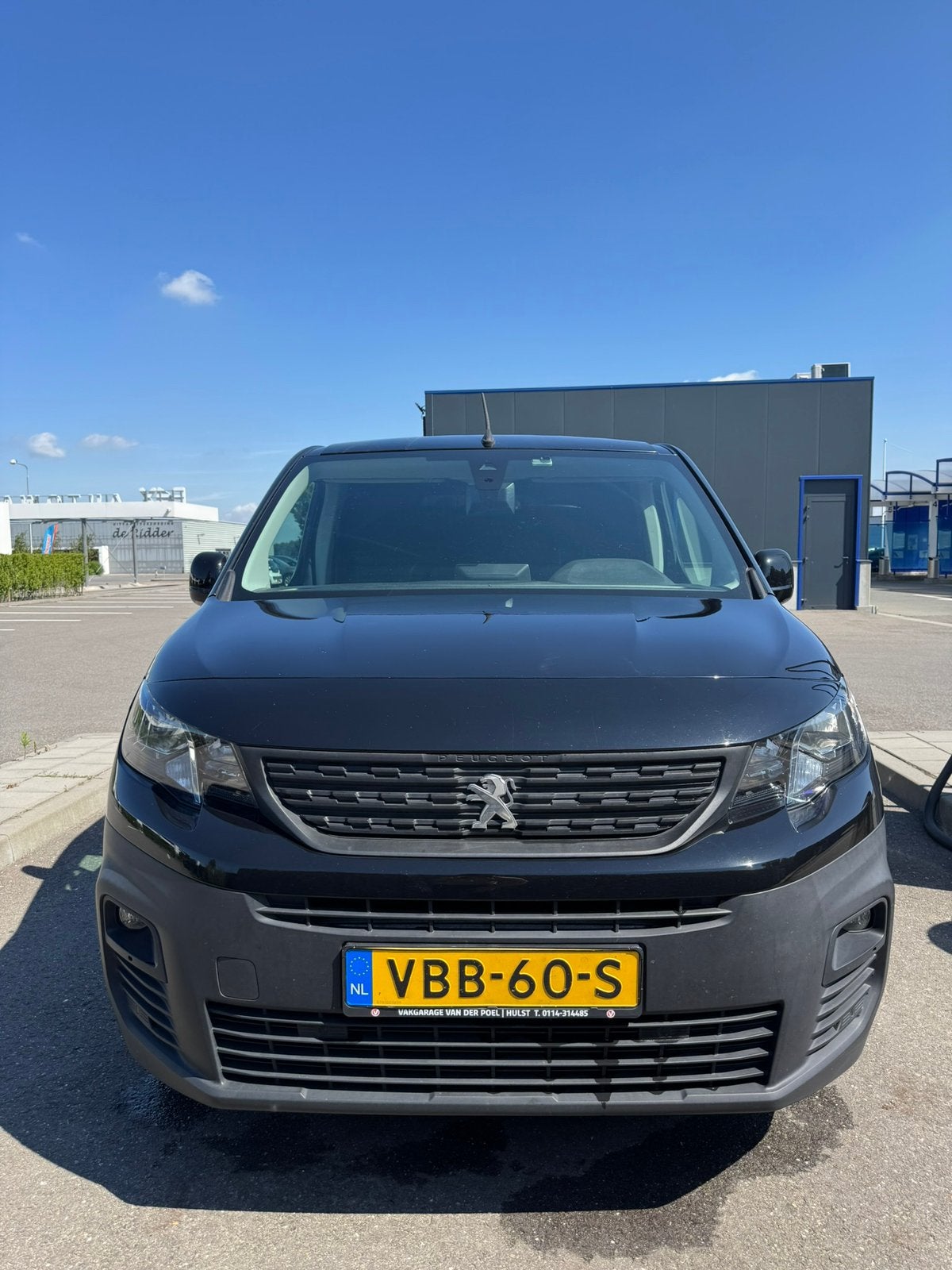 Peugeot Partner 1.5 Bluehdi 130pk 650kg Eat8 2019, Zwart, 4 cilinders, Zwart, Origineel Nederlands