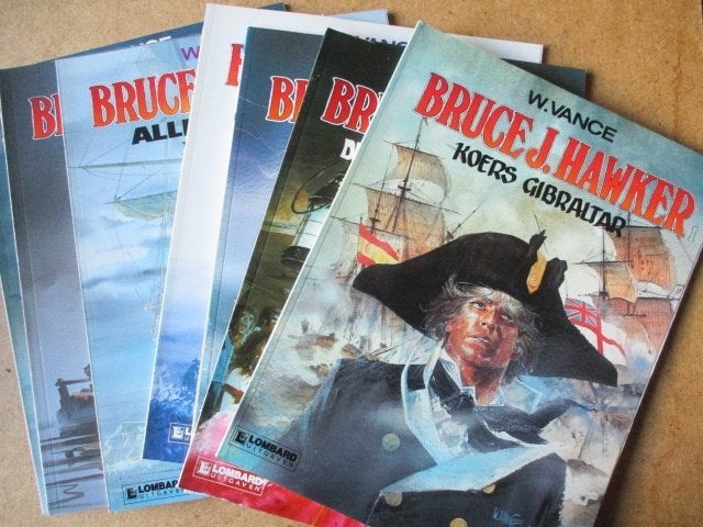 adv7582 bruce j hawker, Eén stripboek, Ophalen, Gelezen