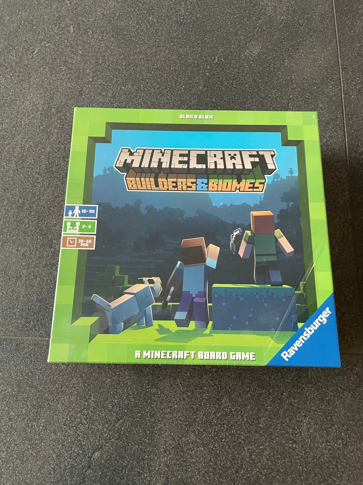 Minecraft Builders & Biomes Bordspel - Ravensburger, Drie of vier spelers, Ophalen of Verzenden, Nieuw