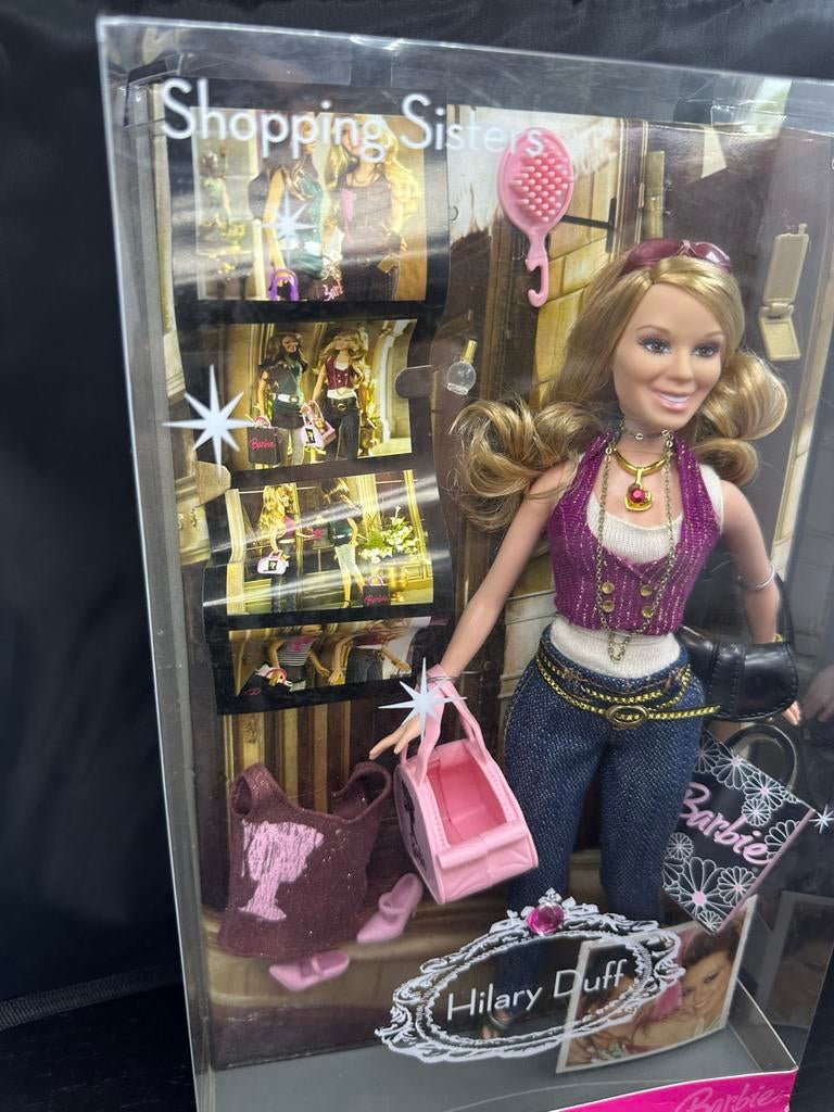 Barbie Shopping Sisters Hilary Duff pop - Nieuw in doos, D, Barbie, Nieuw, Ophalen of Verzenden