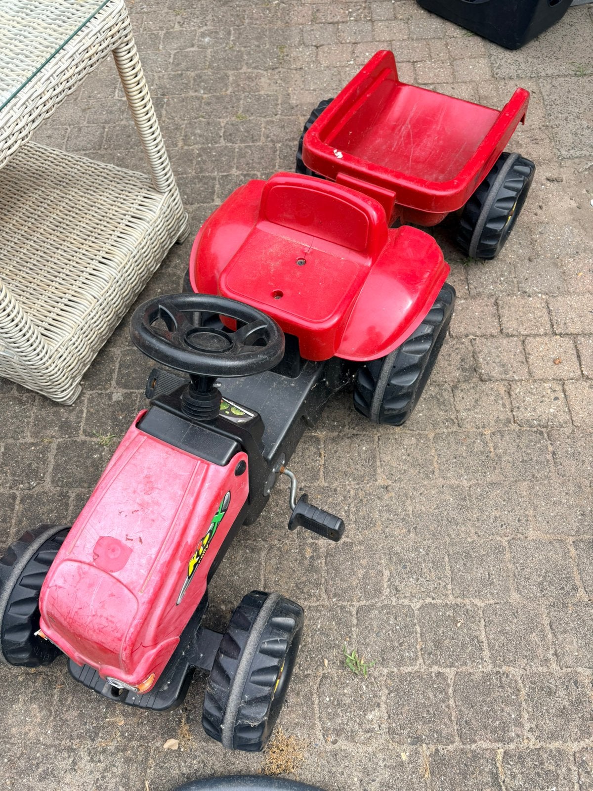 Leuke trekker met aanhanger., Ophalen, Gebruikt