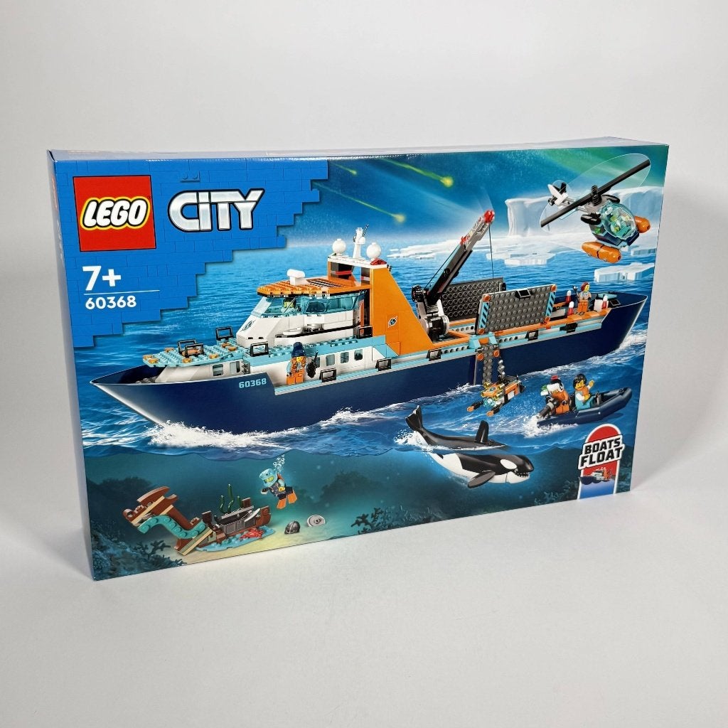 LEGO City 60368 Arctic Explorer Ship – Nieuw