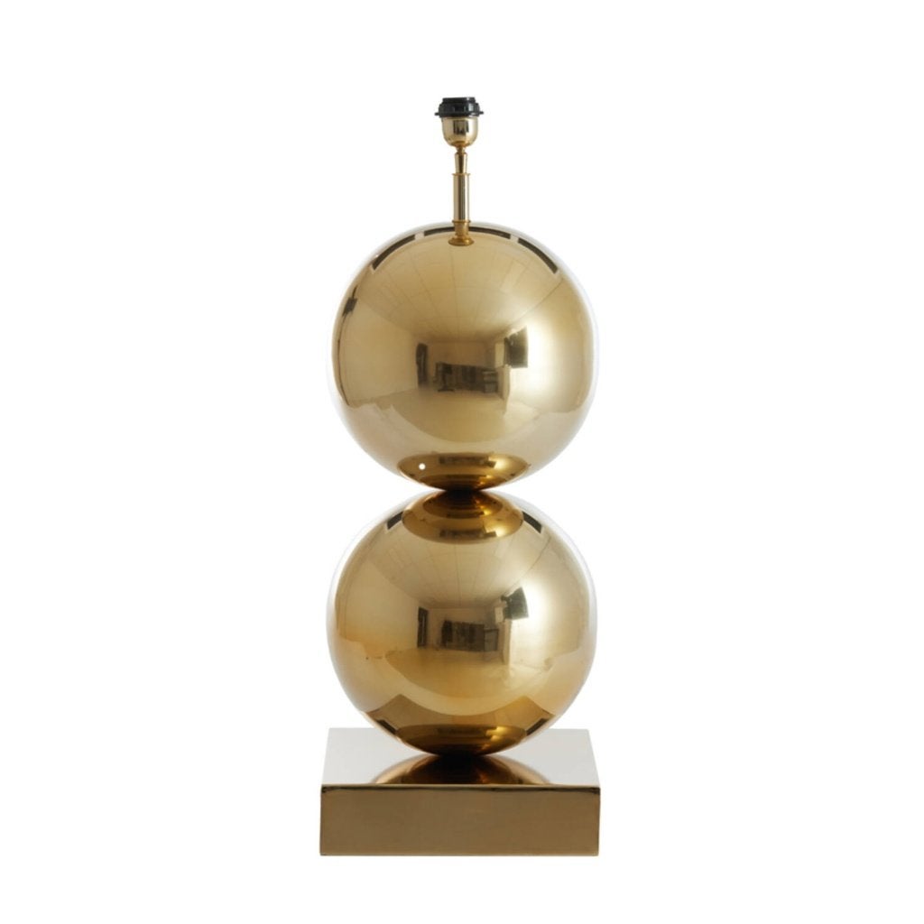 Elegante grote tafellamp lampvoet LOVIS goud Light & Living, Metaal, Nieuw, Goud, Light & Living
