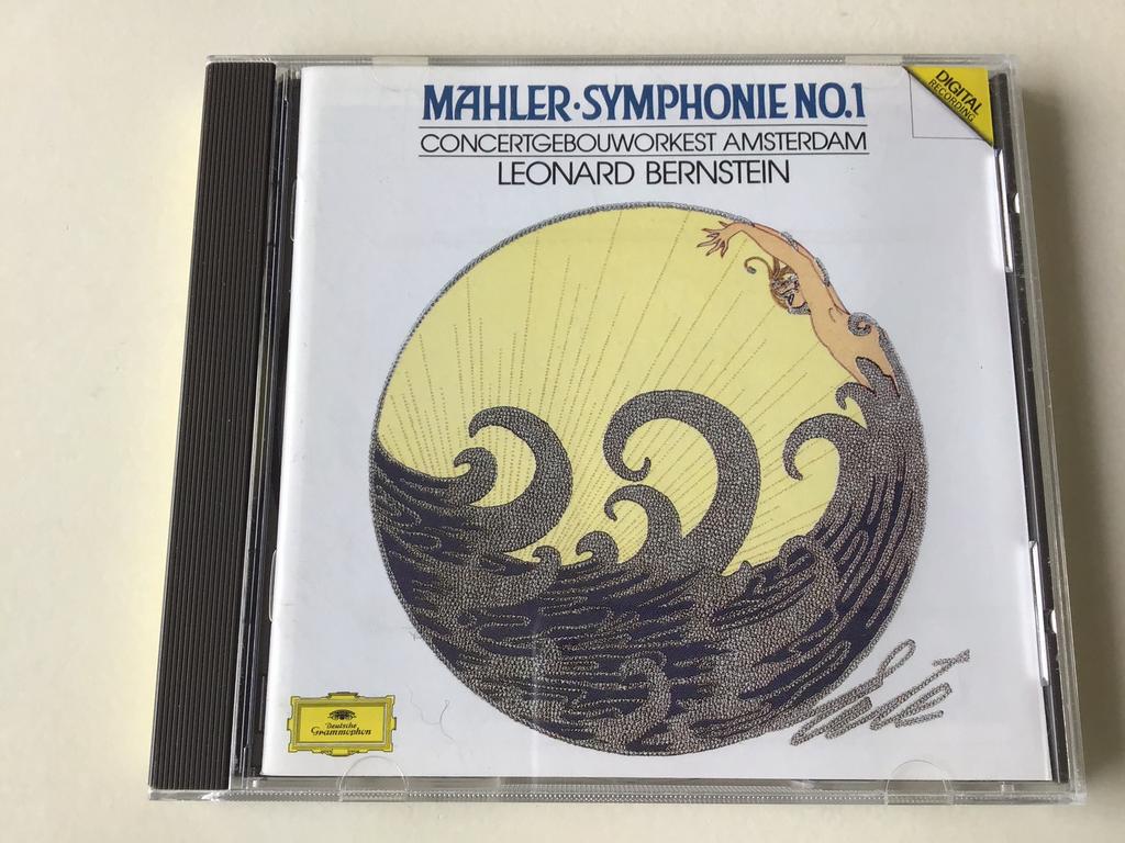 Mahler Symphonie no.1 Leonard Bernstein, Ophalen of Verzenden, Romantiek, Zo goed als nieuw, Orkest of Ballet