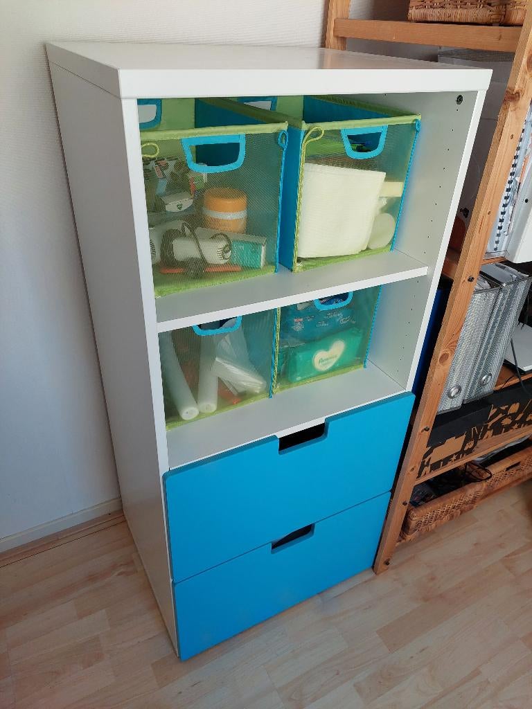 Ikea Stuva kinder / baby ladekast babykast kinderkast, Huis en Inrichting, Kasten | Ladekasten, Ophalen, 1 of 2 laden, 50 tot 100 cm