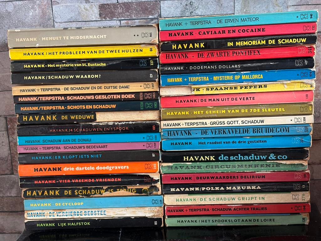Havank - zwarte beertjes pocket boekjes, Boeken, Detectives, Ophalen, Gelezen