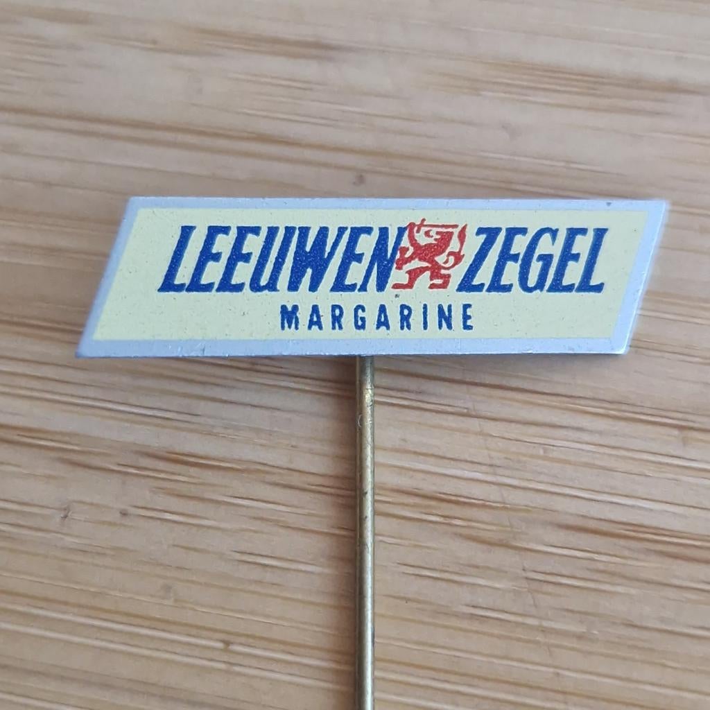 SPELDJE Leeuwenzegel margarine, Verzamelen, Ophalen of Verzenden, Zo goed als nieuw, Merk