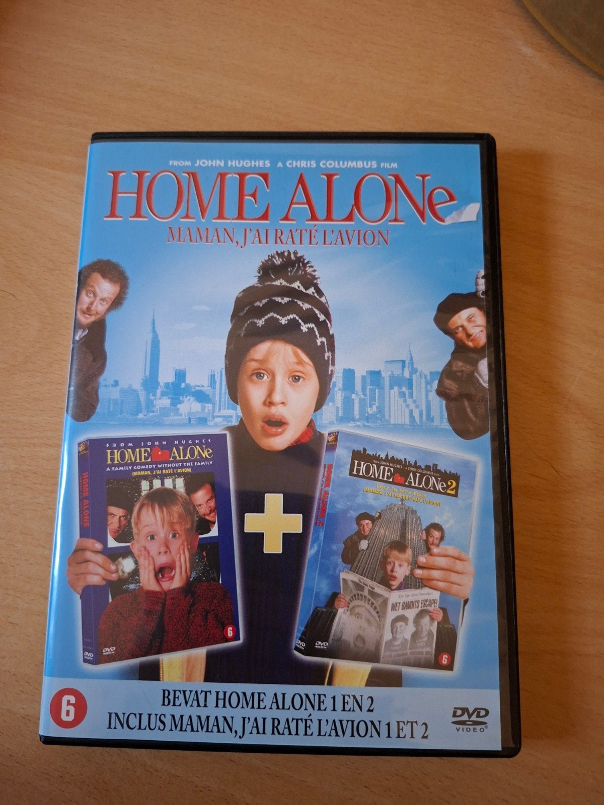 Home Alone 1 & 2 DVD Boxset - Klassieke Kerstfilms, Cd's en Dvd's, Dvd's | Komedie, Zo goed als nieuw, Actiekomedie, Inclusief doosje