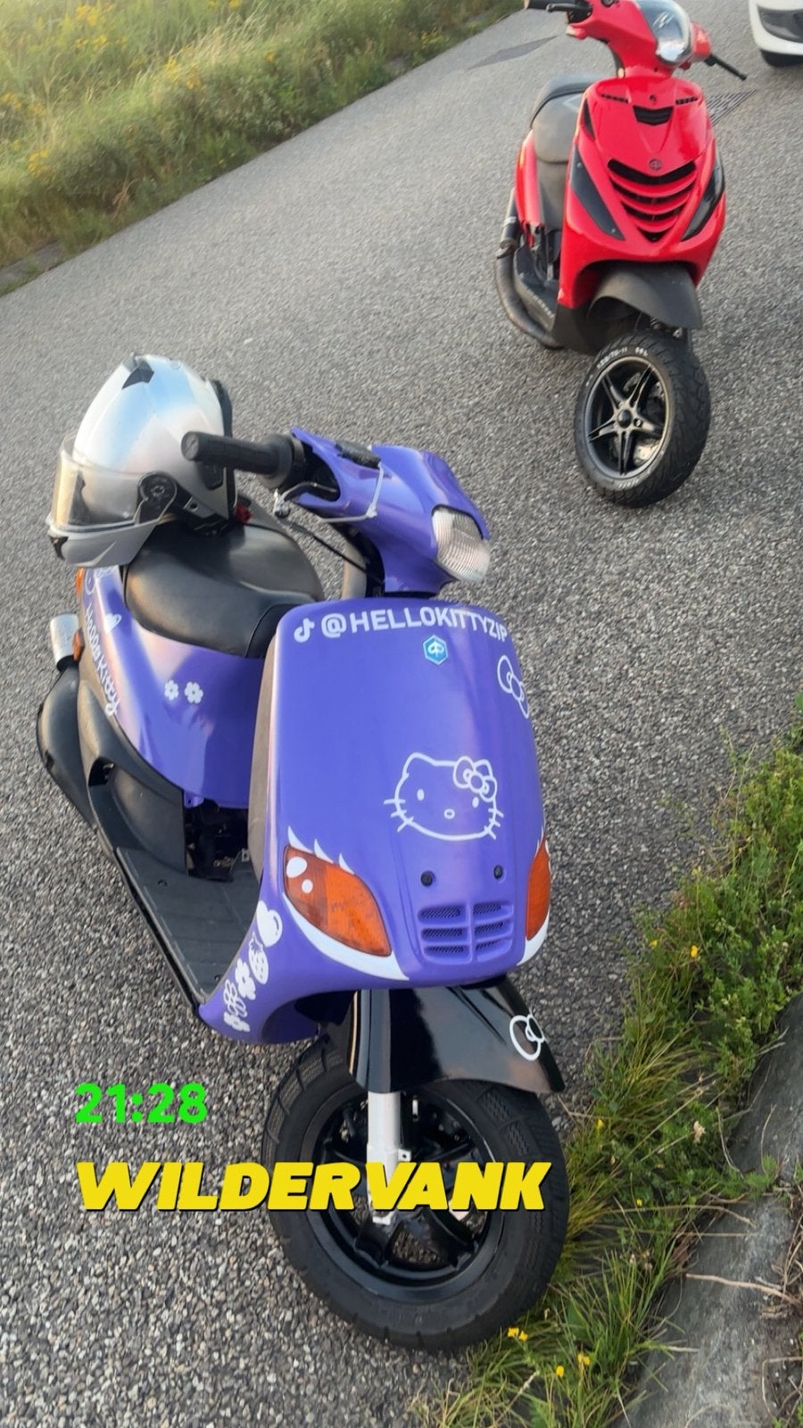 Zip type mk2, Fietsen en Brommers, Ophalen, Zo goed als nieuw, Benzine