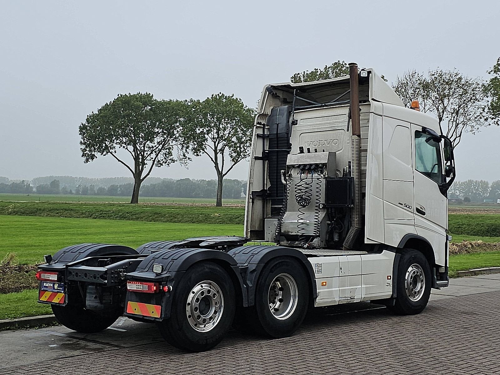 VOLVO FH 500 6x2 steered pto+hydr, Automaat, Euro 6, 510 pk, Wit