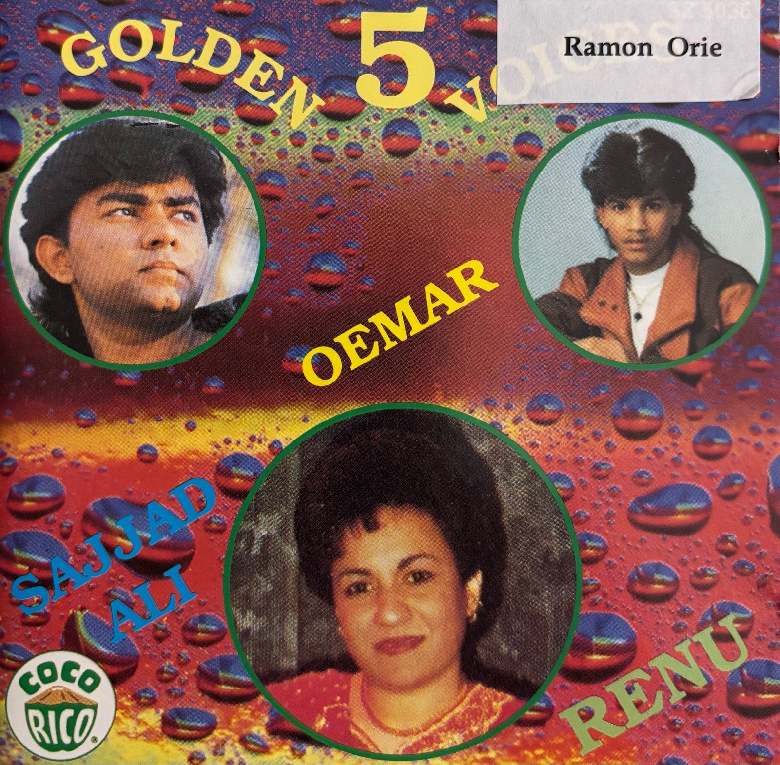 Golden 5 Voices - Oemar, Sajjad Ali, Renu (CD), Verzenden, Gebruikt, Album