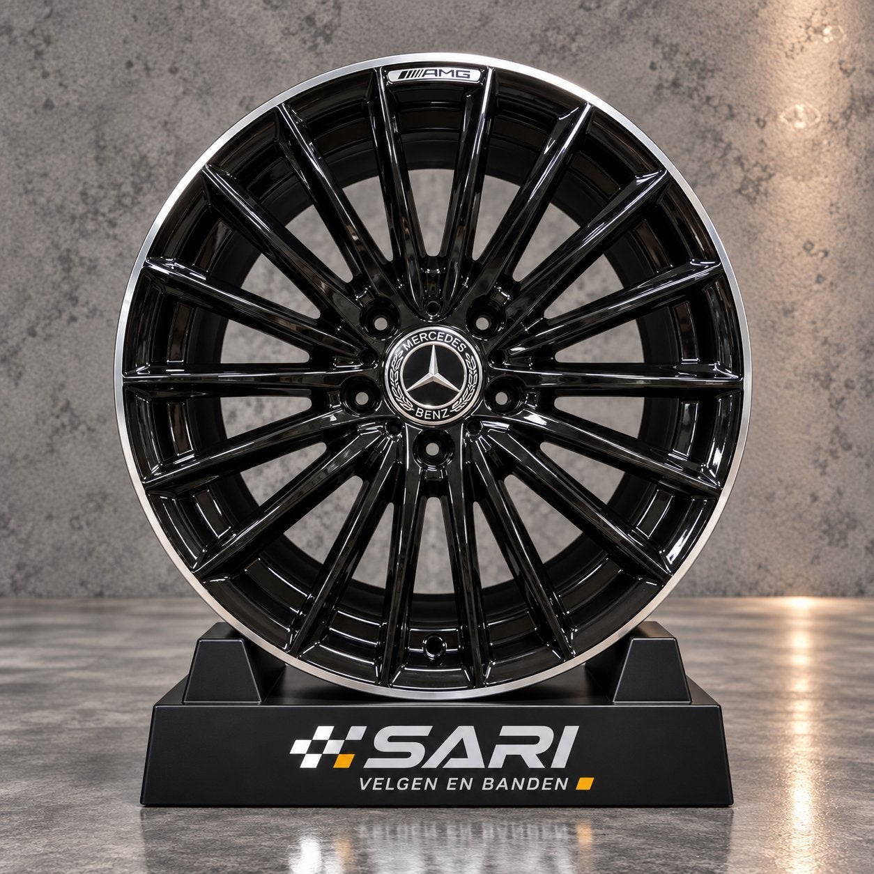 MERCEDES AMG LOOK VELGEN 18/19/20/21 INCH–A C E CLA GLC GLE, Auto-onderdelen, 19 inch, 255 mm, Banden en Velgen, Nieuw