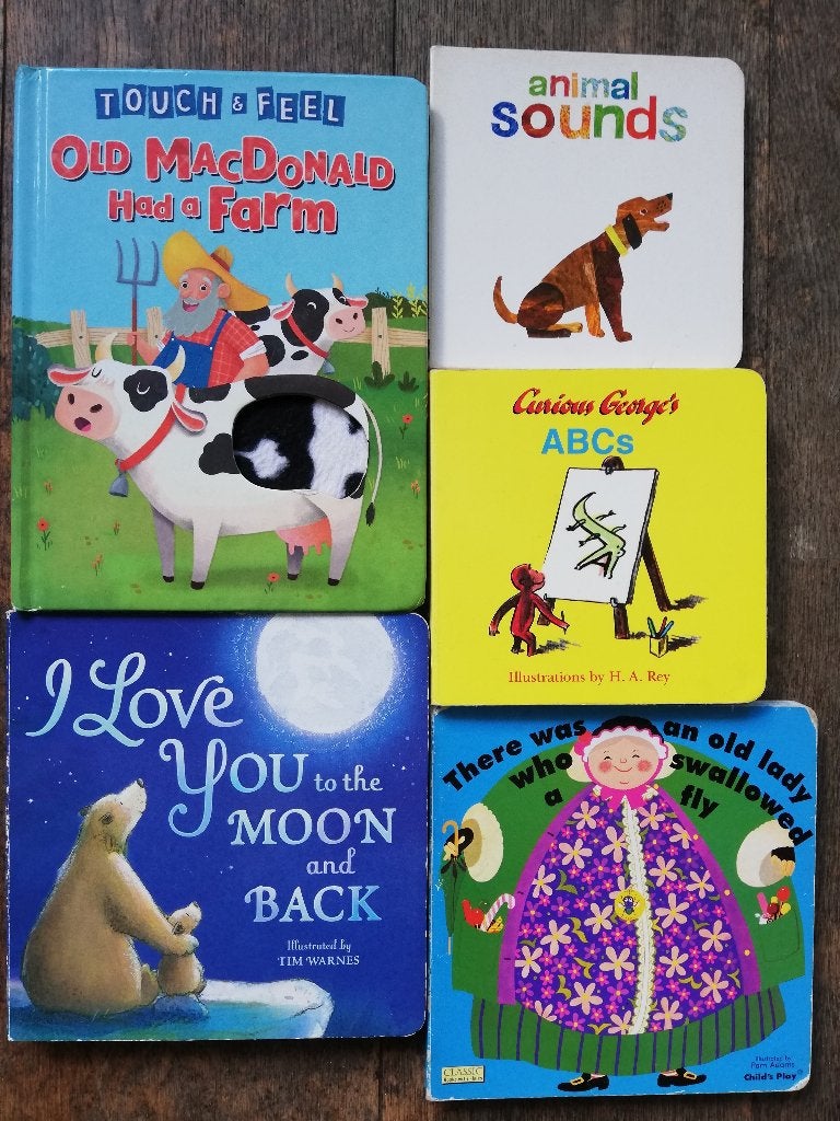 Board books, authentic and divers, Fictie algemeen, Eric Carle;Tim Warnes;Katie Daynes;Jedda Robaard;Olivier Dunrea, Voorleesboek