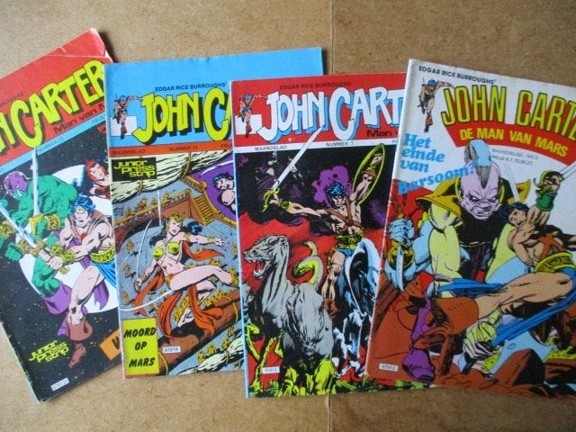adv8264 john carter, Boeken, Strips | Comics, Eén comic, Ophalen, Gelezen, Overige gebieden