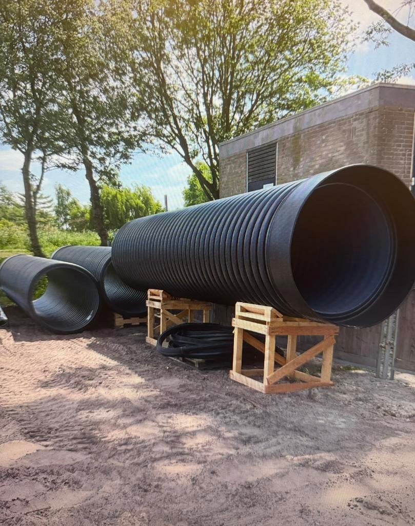 Duikerbuis, Doe-het-zelf en Verbouw, Buizen en Afvoer, Ophalen, Overige materialen, 6 meter of meer, Zo goed als nieuw