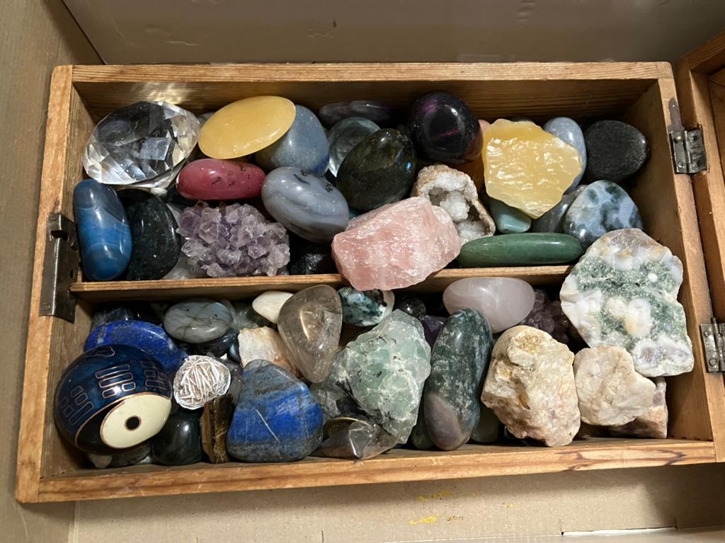 Precious stones, Verzamelen, Mineralen en Fossielen, Ophalen