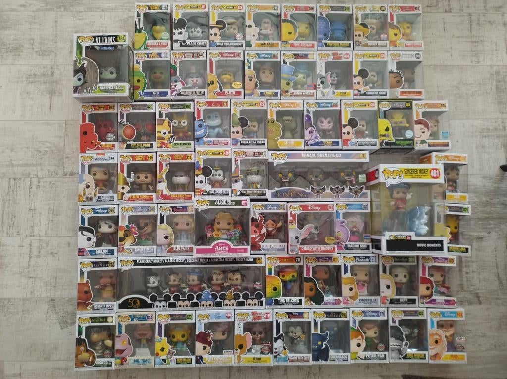 60 Funko Pops, Ophalen, Gebruikt