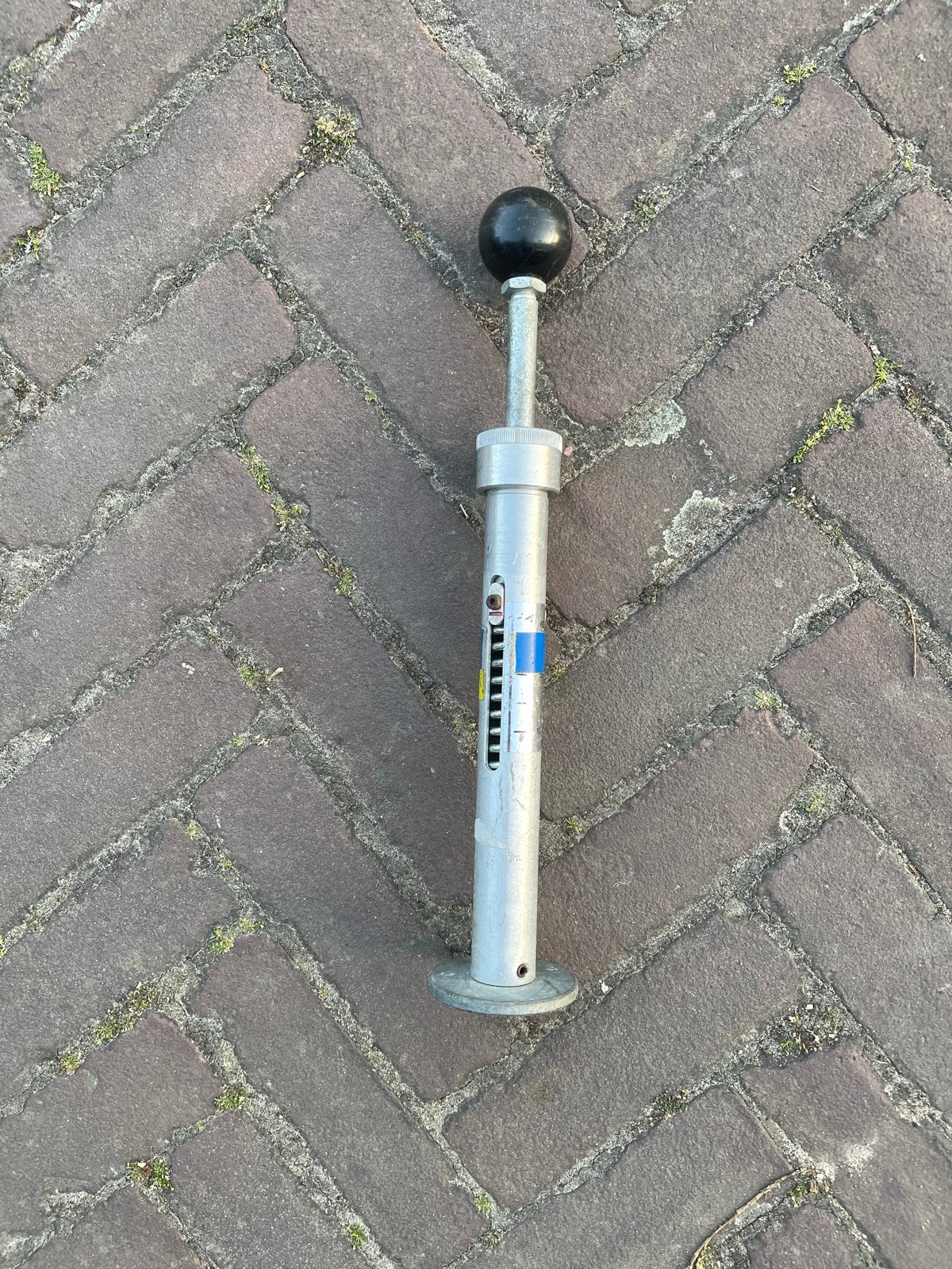 kogeldrukmeter, Ophalen, Gebruikt