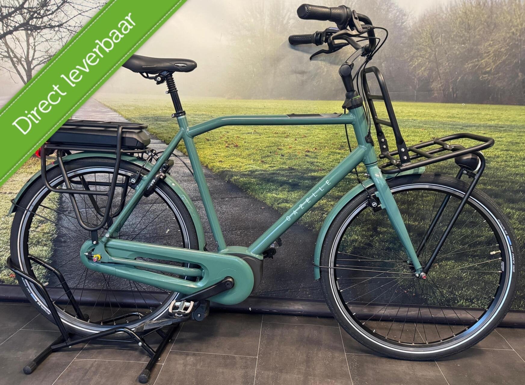 Gazelle HeavyDuty C7+ - 64 CM Framemaat - Bosch Middenmotor, Koninklijke Gazelle N.V., Info@gazelle.nl, Zo goed als nieuw, Wilhelminaweg 8, 6951 BP Dieren