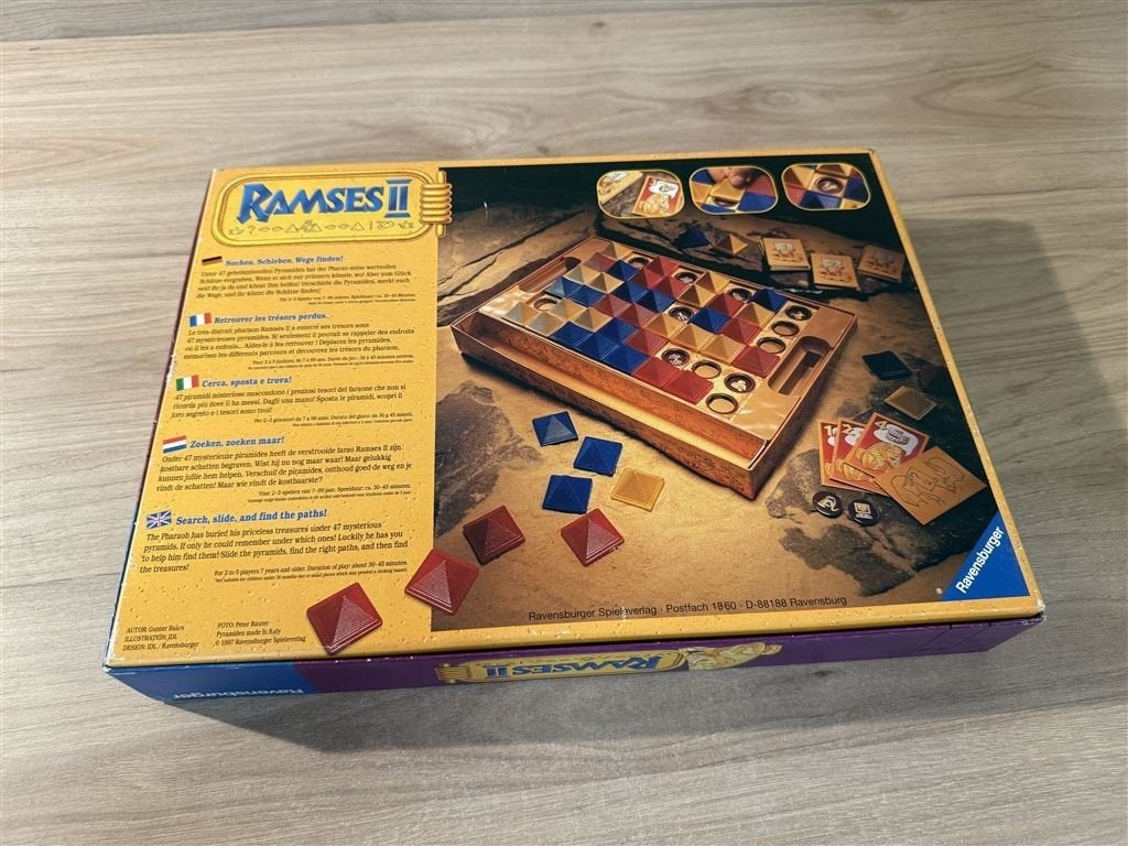Ramses 2 - s5923, Hobby en Vrije tijd, Gezelschapsspellen | Bordspellen, Verzenden, Zo goed als nieuw