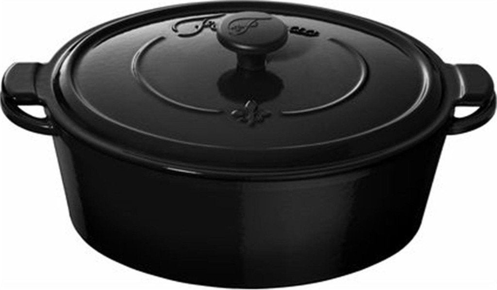 Nieuw Fontignac Gietijzer Braadpan Ovaal 29 cm 4,3L, Ophalen of Verzenden, Nieuw, Gietijzer
