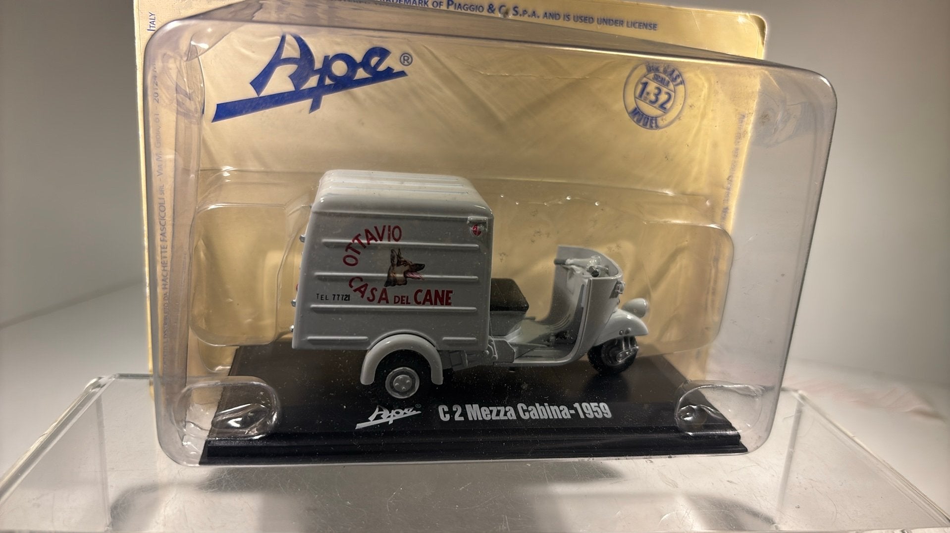 Ape c2 mezza cabina 1959 1.32, Overige merken, Tractor of Landbouw, Ophalen of Verzenden, A