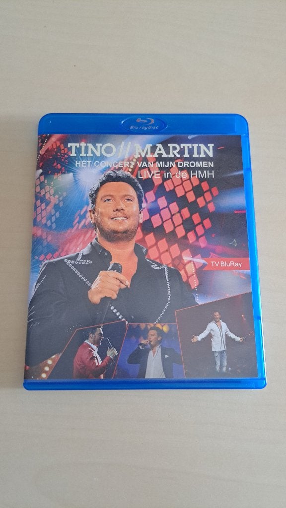 Tino Martin - Het Concert van mijn Dromen - Bluray, Alle leeftijden, Nederlands, Zo goed als nieuw, Concert