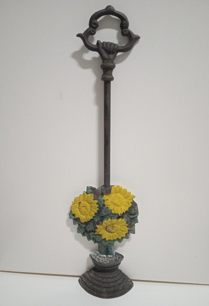 Vintage gietijzeren deurstopper, Antiek en Kunst, Curiosa en Brocante, Ophalen of Verzenden