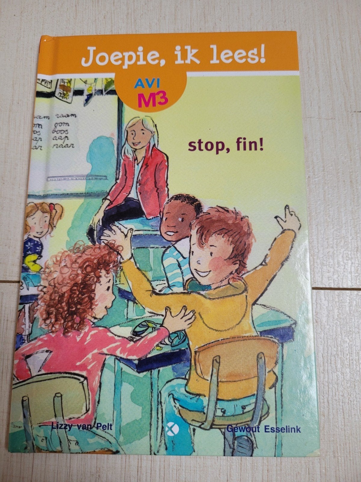 Joepie, ik lees! boek: Stop, Fin! AVI m3 6+, NIEUW, Ophalen, Nieuw