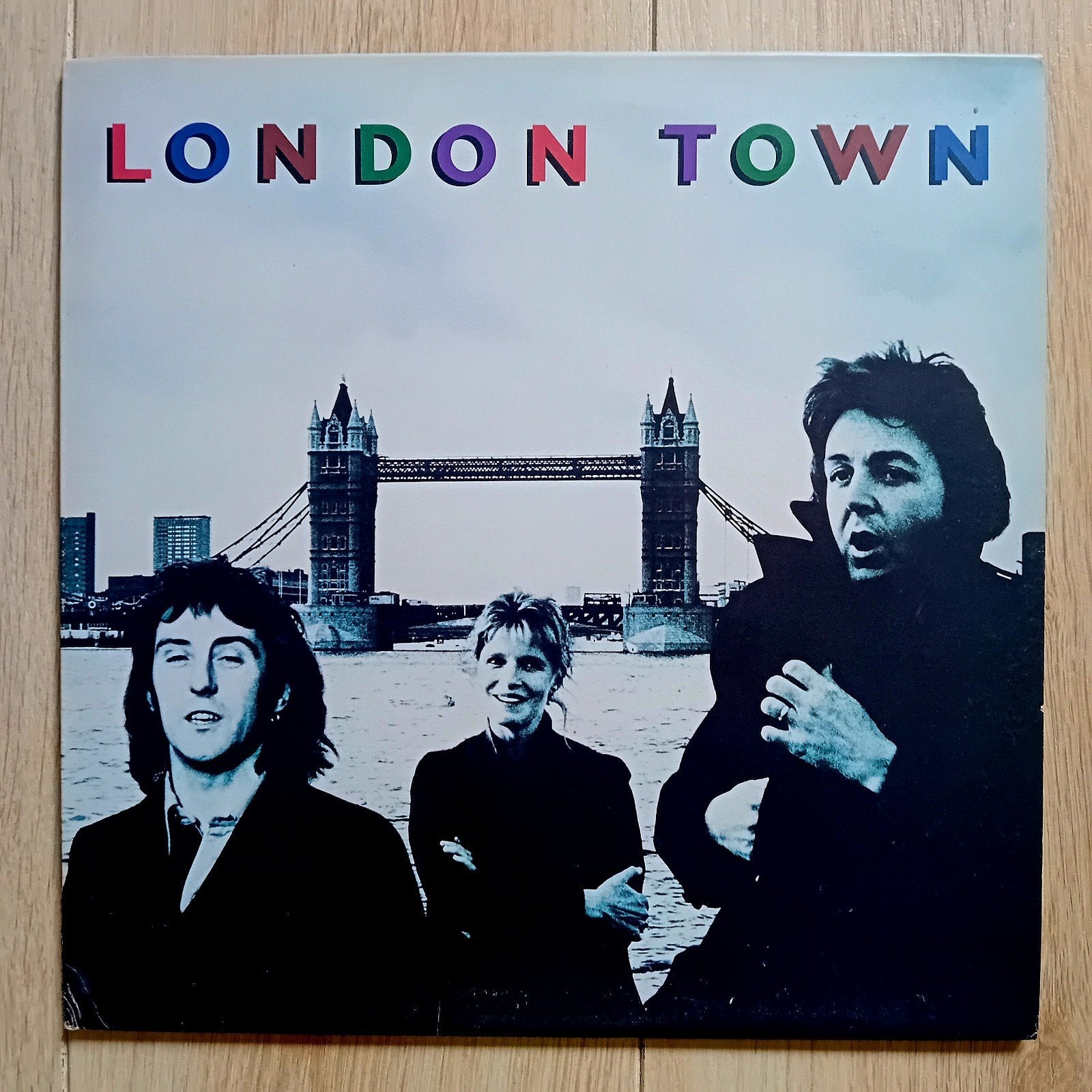 Wings - London town lp vinyl rock Paul McCartney Beatles, Ophalen of Verzenden, Gebruikt, Pop, LP