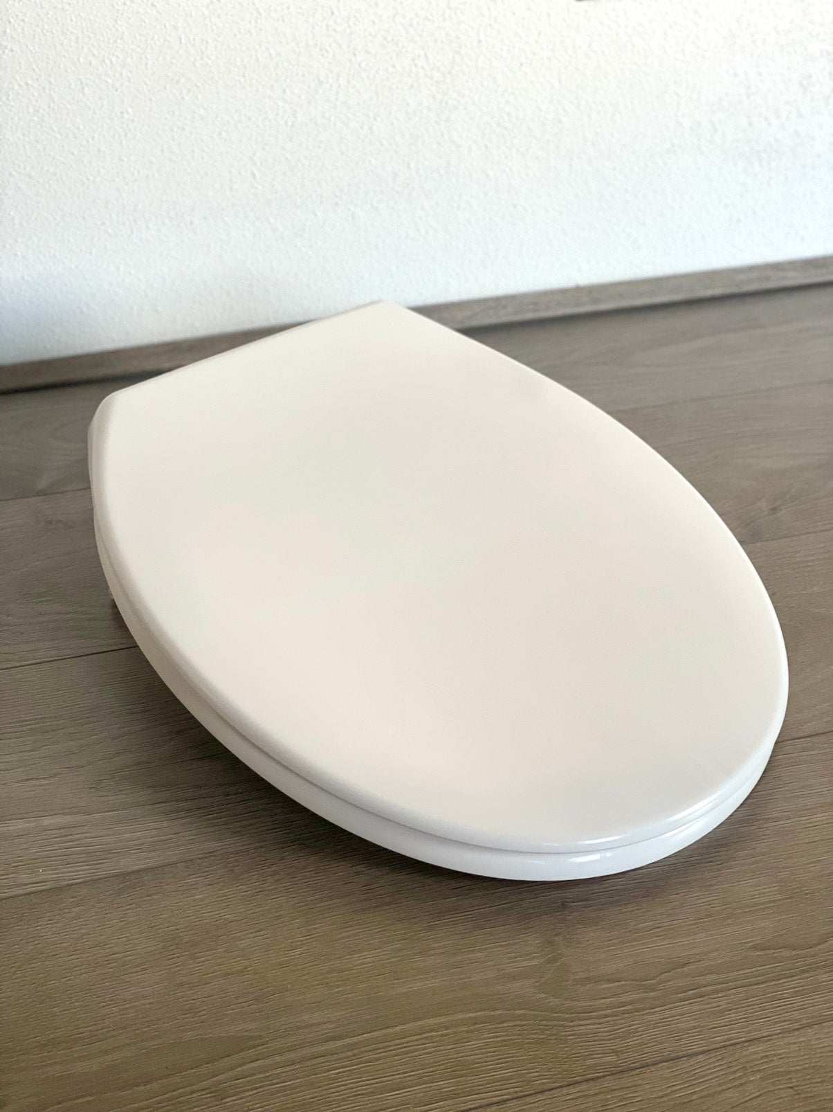 Witte toiletbril, Ophalen of Verzenden, Gebruikt, Toilet