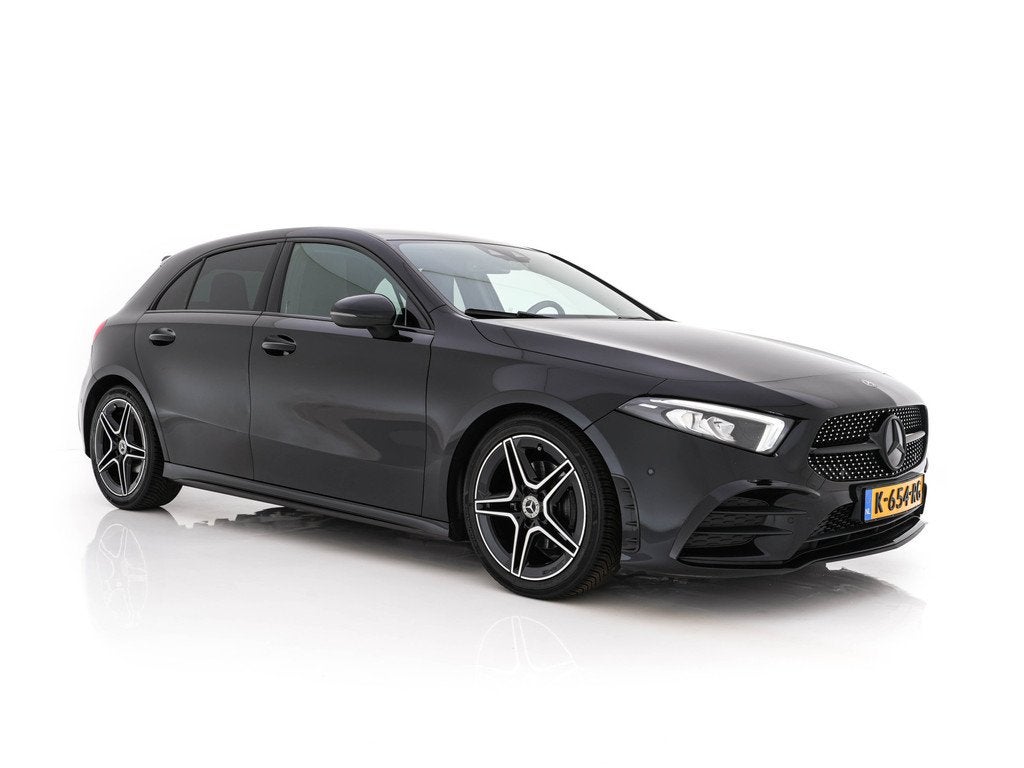 Mercedes-Benz A-Klasse 160 AMG-Sportpack Business-Solution (, Voorwielaandrijving, Gebruikt, 4 cilinders, Zwart